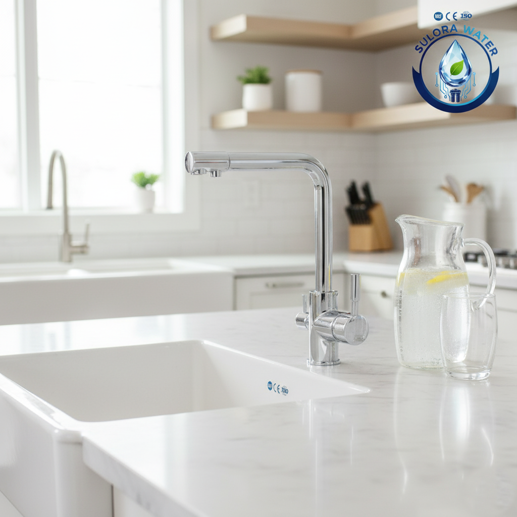  SULORA Arıtmalı 3 Yollu Lüks Musluk