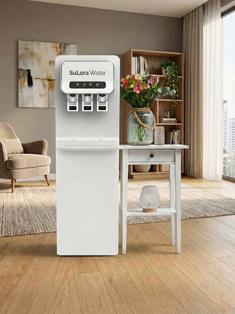 SX-1500 Black- White Sıcak-Soğuk Arıtmalı Su Sebili